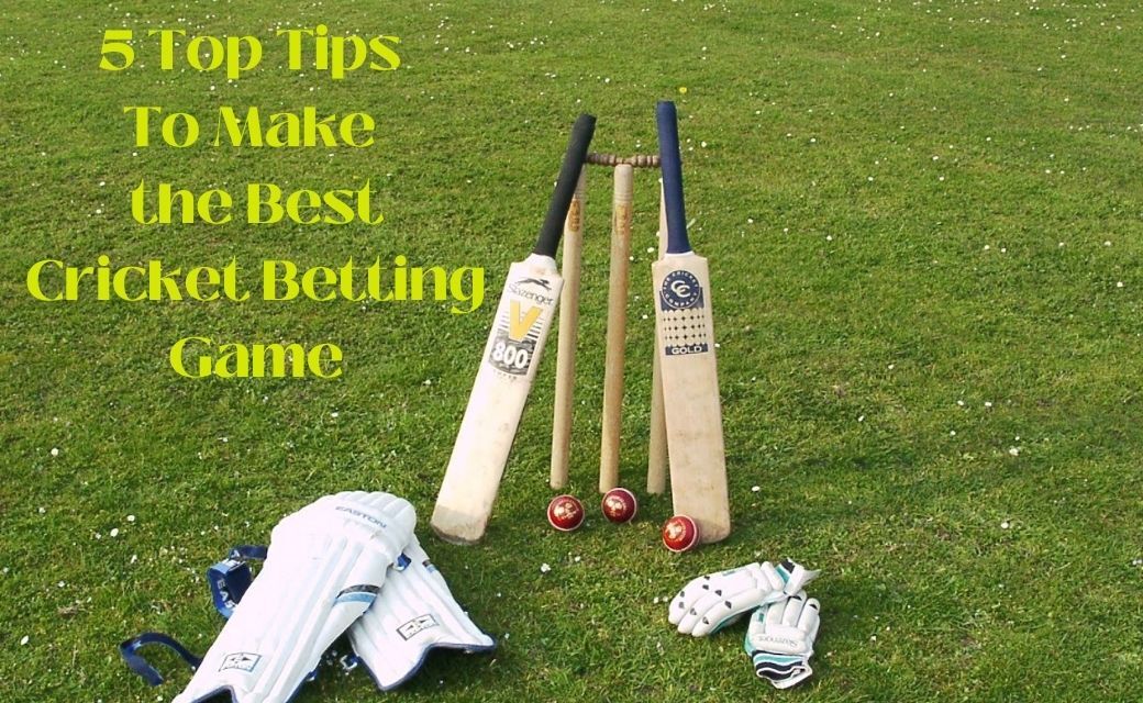 5 Top Tips To Make the Best Cricket Betting Game